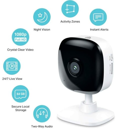 Kasa EC60 1080p Indoor Wired Security Camera