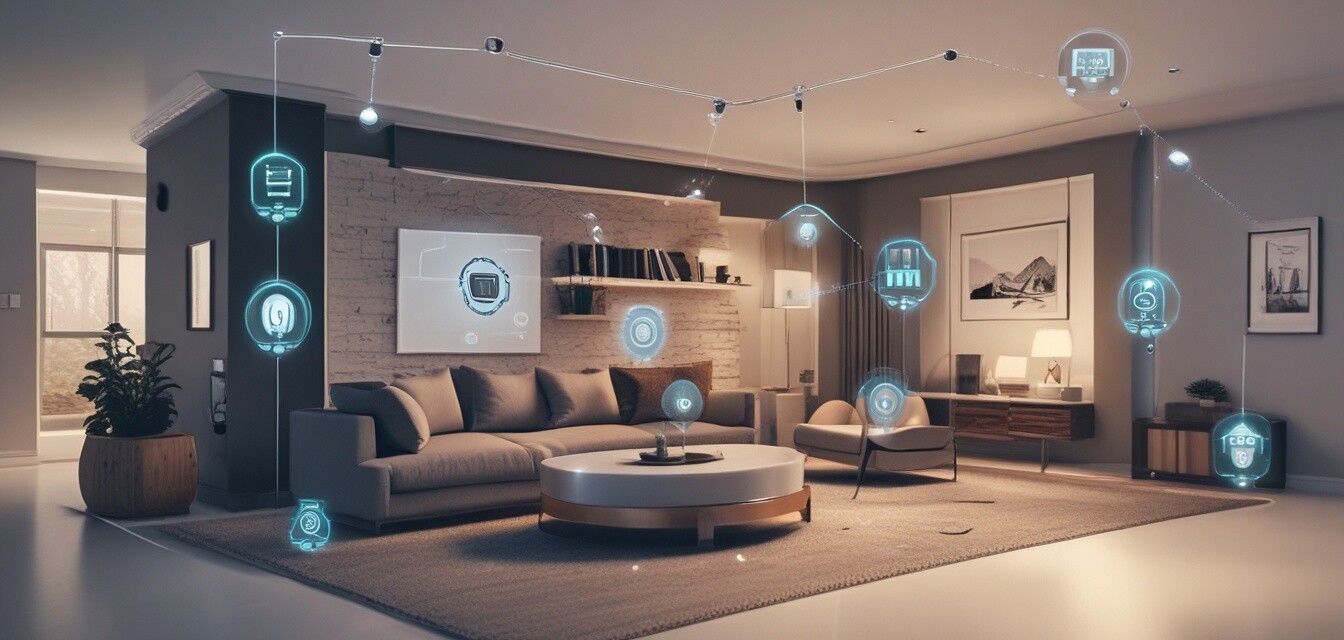 Smart home network diagram