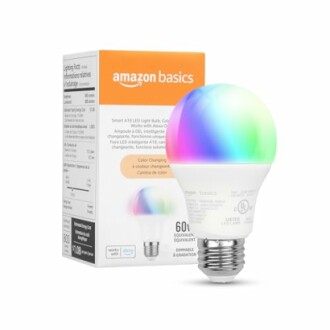 Amazon Basics Smart A19 LED Light Bulb